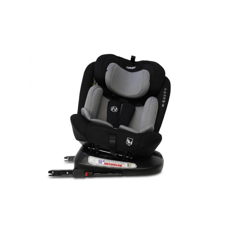Nania Siège auto Como pivotant 360° Norme I-Size 40-150 cm Evolutif naissance à 12 ans environ - Fixations isofix