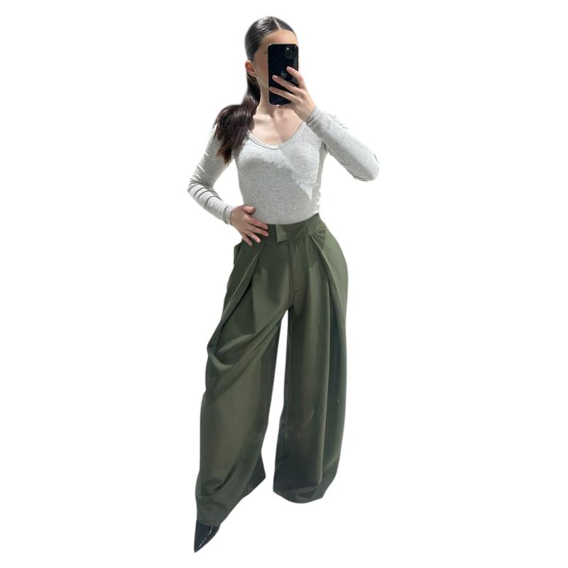 Pantalon Fashion pour Femme en Tissu Doux et Confortable Idéal pour Tous les Jours Look Décontracté et Chic — vignette 7