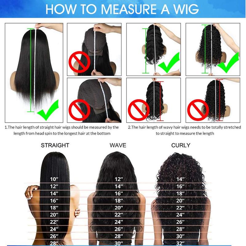 Perruque en cheveux humains ondulés pour femmes, perruque frontale en dentelle transparente HD avec fermeture en dentelle, 13x6, 13x4, pré-épilée, densité 180, 4x4 — vignette 9