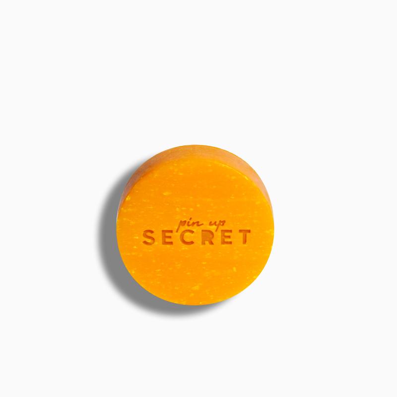 Pin Up Secret Masque Solide d'Eclat au Lait de Chèvre Curcuma & Enzymes de 30g