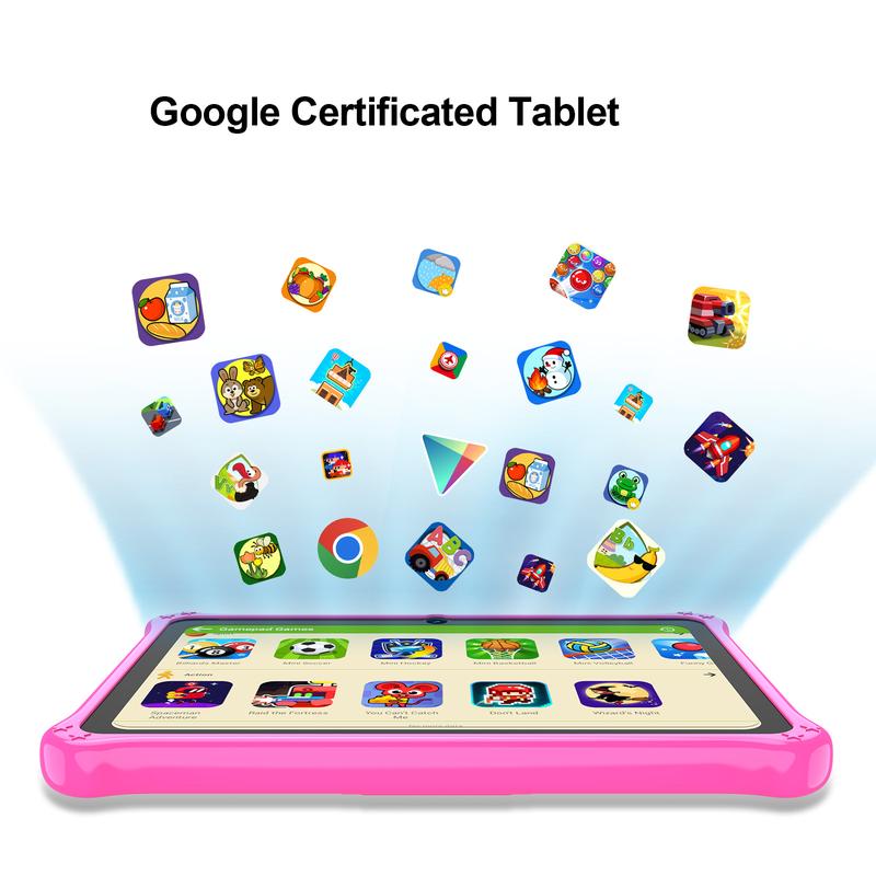 PRITOM Tablette Enfant 7 Pouces avec Coque en Silicone Android 13 Tablette d'apprentissage avec Poignée Protection pour Garçons & Filles Cadeau Idéal — vignette 5