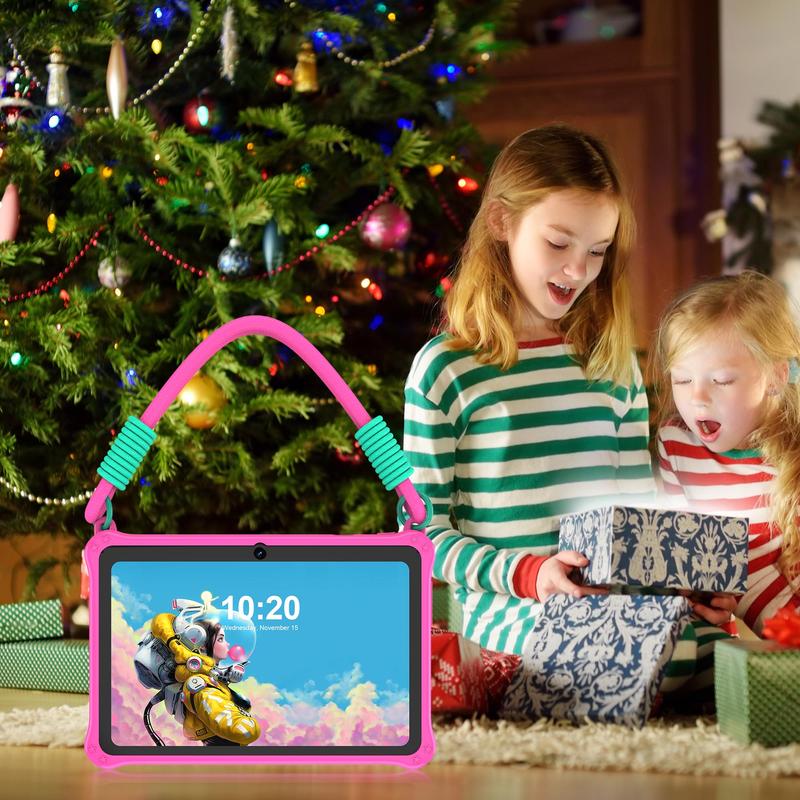 PRITOM Tablette Enfant 7 Pouces avec Coque en Silicone Android 13 Tablette d'apprentissage avec Poignée Protection pour Garçons & Filles Cadeau Idéal — vignette 9