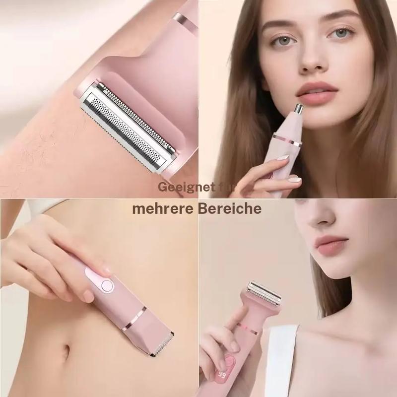 Rasoir électrique 4 en 1 LadySpot, tondeuse bikini indolore et épilation du corps pour femmes, rasoir sans fil étanche, peau lisse pour la zone bikini, les jambes et les aisselles, sûr pour peaux sensibles — vignette 3