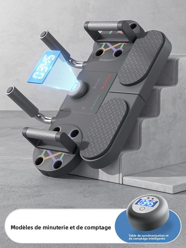 【Recommandation d'influenceur】Support plat multifonctionnel Assistant de poussée Support d'entraînement Planche d'entraînement Poitrine et outil d'entraînement des muscles abdominaux Équipement de fitness pour usage domesti que Journée de la femme — vignette 6
