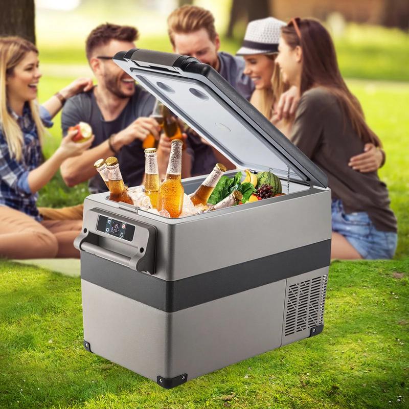 【Rentrée scolaire】VEVOR réfrigérateur/congélateur de voiture portable compact, mini réfrigérateur pour voiture 45 W, 12 V, compatible AC/DC, congélateur portable pour véhicule et maison — vignette 8