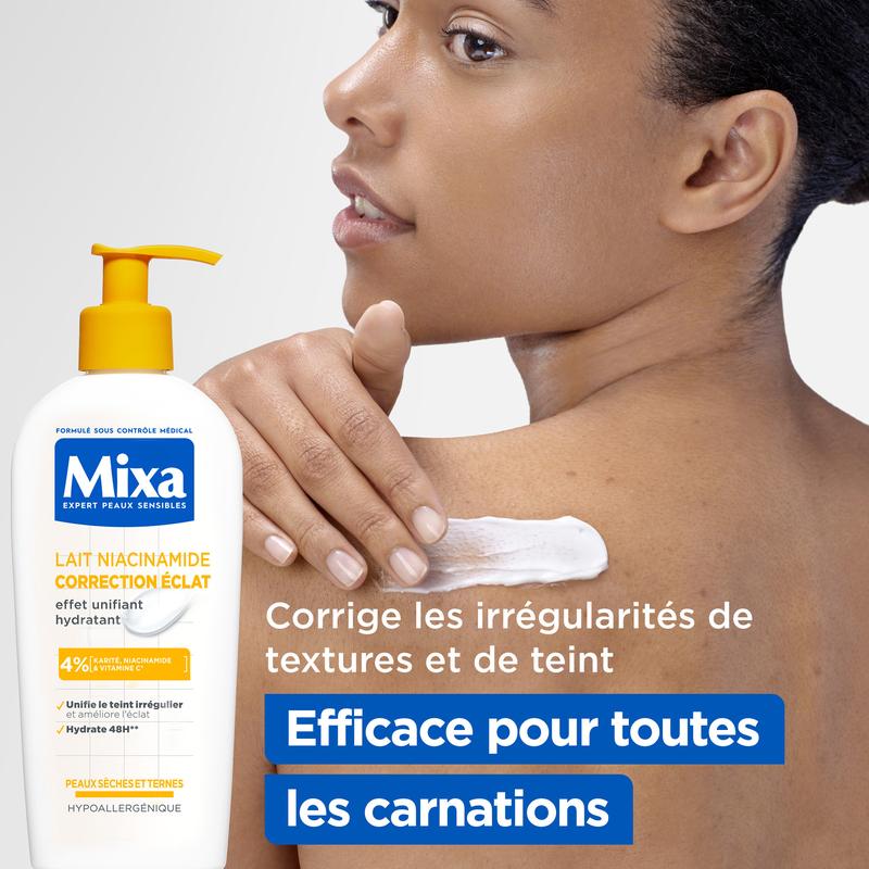 Routine Anti-taches Niacinamide - Adaptée au Visage, Corps et Mains - Mixa — vignette 6