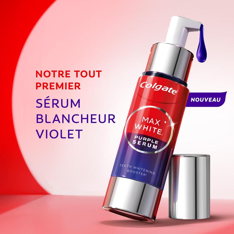 Sérum Colgate Max White Purple - 40ml | Booster de Blancheur | Correction Instantanée de la couleur — vignette 4