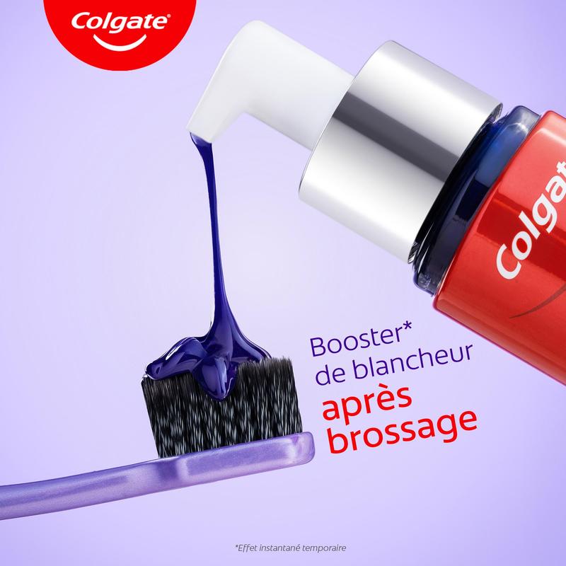 Sérum Colgate Max White Purple - 40ml | Booster de Blancheur | Correction Instantanée de la couleur — vignette 5