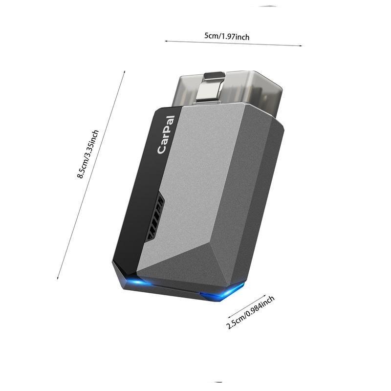 Scanner OBD2 TOPDON CarPal, scanner de diagnostic de voiture compatible Bluetooth — vignette 2