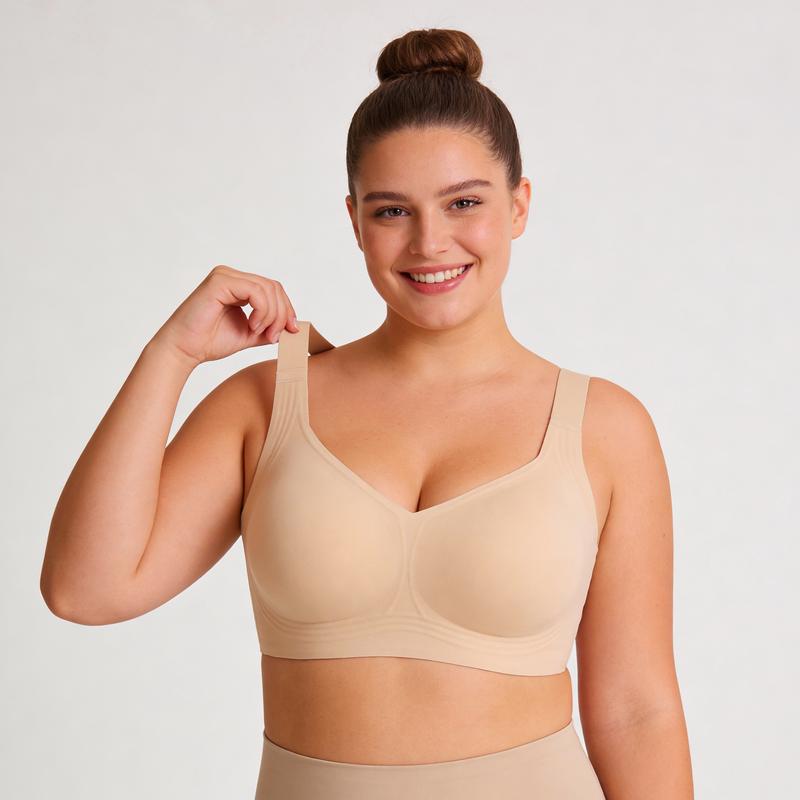 SheThrive Soutien gorge sans armatures grande taille – Confortable, raffermissant, invisible... Et approuvé par ton dos ! — vignette 7