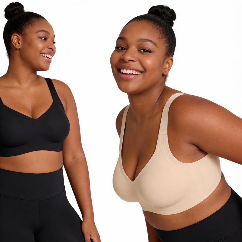 SheThrive Soutien gorge sans armatures grande taille – Confortable, raffermissant, invisible... Et approuvé par ton dos ! — vignette 8