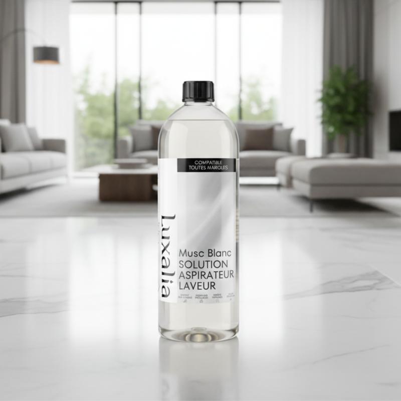 Solution Aspirateur Laveur Musc Blanc - Compatible Toutes Marques (Tineco, Bissell, Mova, Dreame, Roborock, Dyson...) - Parfum White Musk - Nettoie, Parfume, Désodorise, Séchage Rapide - 1 Litre - LUXALIA — vignette 5