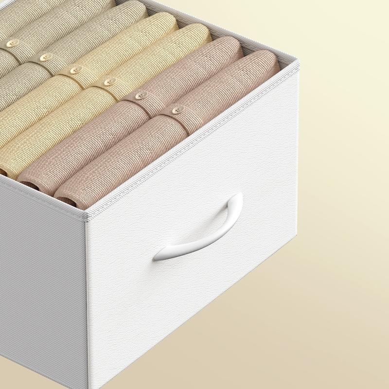 SONGMICS BELLAH Collection - Commode, Meuble de Rangement pour Chambre, Couloir, Entrée, Salon, Cadre en Acier, 7 Tiroirs, Style Moderne, Blanc Nuage et Blanc Neige — vignette 5