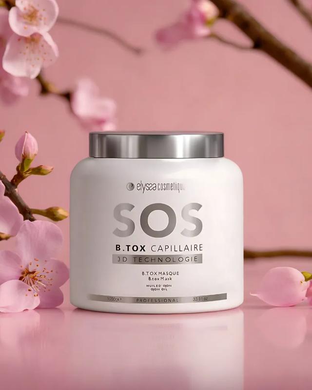 SOS Botox Capillaire 1kg - Réparation intense des cheveux secs et cassants - élasticité et brillance - Nourrit et lisse à 50% - Effet revitalisant — vignette 5