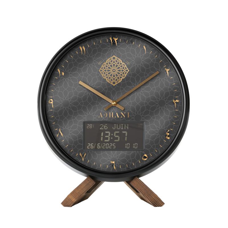 Support horloge en bois Adhani — vignette 2