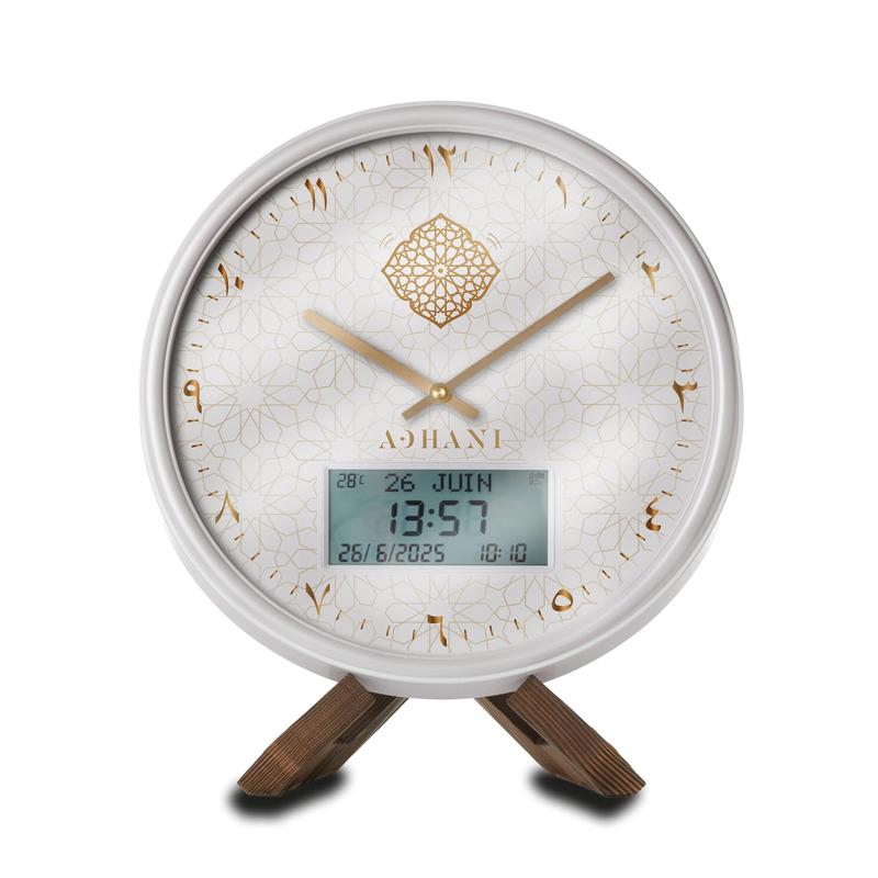 Support horloge en bois Adhani — vignette 3