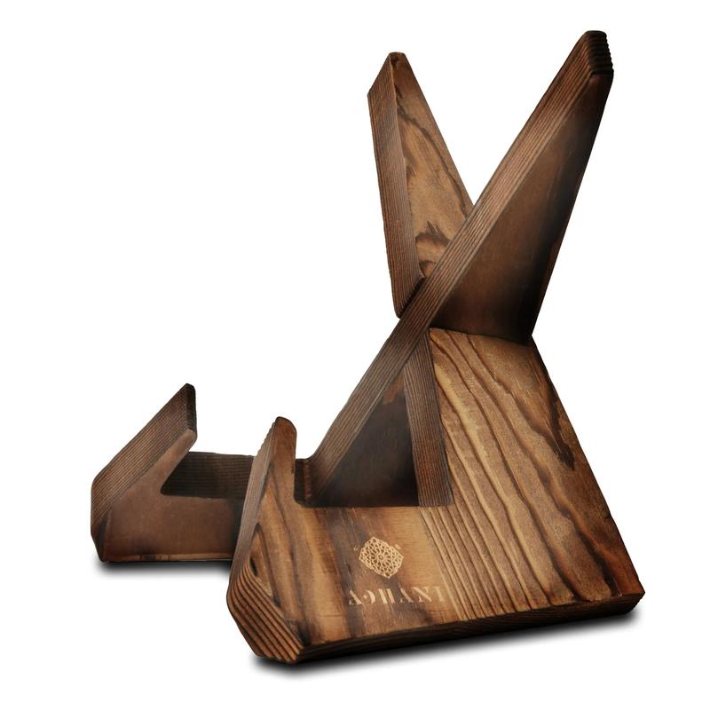 Support horloge en bois Adhani — vignette 4