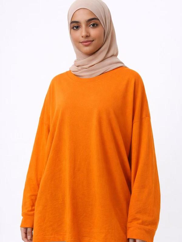 T-shirt Oversized Taille unique du 40-48 cotton Confortable et Décontracté pour Tous les Styles Idéal pour Journées Détendues et Sorties entre Amis — vignette 6