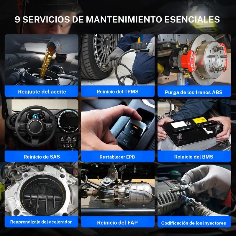 TOPDON ArtiDiag 600Pro outil d'analyse de diagnostic complet, équipé de 9 fonctions de maintenance, prend en charge les systèmes Android et iOS, version améliorée de AD600S / AD500, mises à niveau gratuites à vie — vignette 3