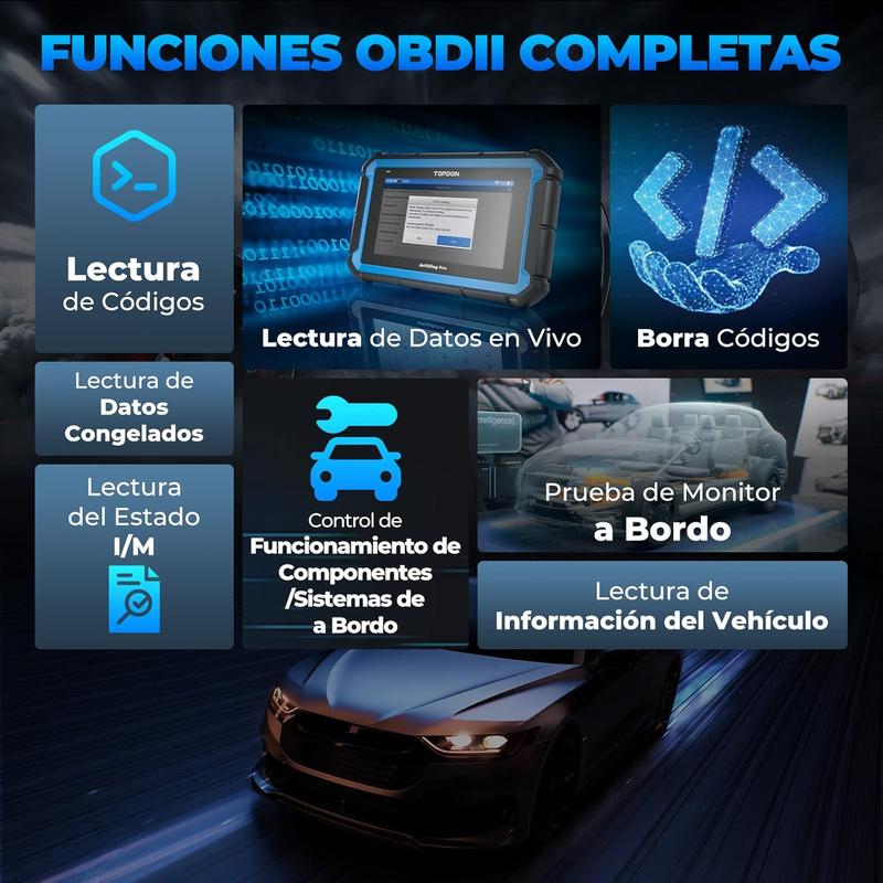 TOPDON ArtiDiag Pro diagnostic automobile multi-marques, diagnostic OBD2, contrôle bidirectionnel, codage de l’ECU/en ligne & diagnostic complet des systèmes au niveau OE pour plus de 100 marques, 35+ services d’entretien — vignette 6