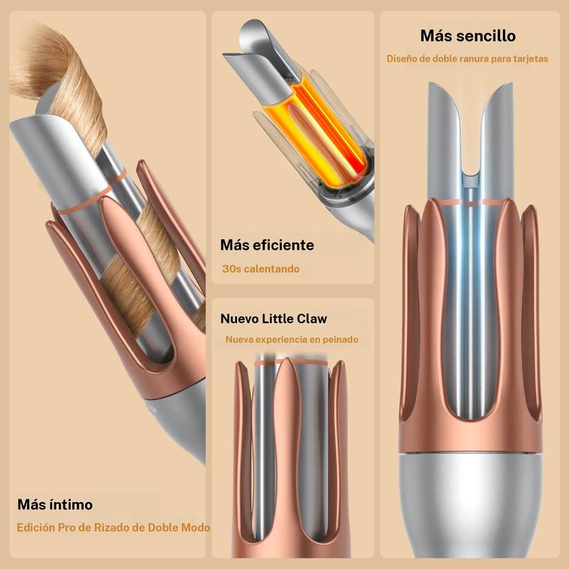 UKLISS Boucleur Automatique Tulicurl, Réduit les Dommages Thermiques, Chaleur Douce et Coiffage Rapide, Finition Brillante Salon Glow — vignette 9