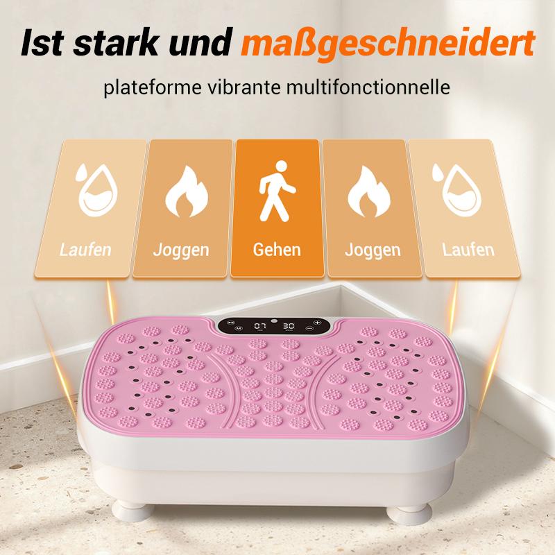 UMAY Plateforme de Vibration pour Drainage Lymphatique Ultra Fine et Silencieuse 1-99 Vitesses Réglables Supports 150 kg Design Compact et Polyvalent — vignette 4