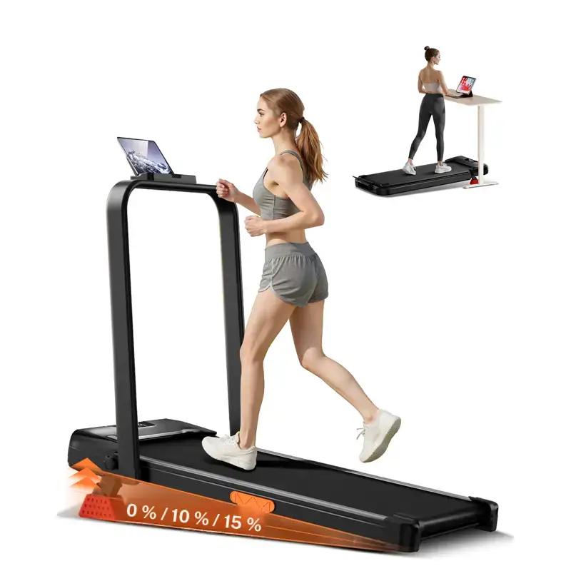 UMAY tapis de course, avec inclinaison manuelle de 0 à 15 %, moteur silencieux de 2,5 CV, vitesse de 1 à 10 km/h, capacité maximale de 136 kg, tapis de course domestique — vignette 2