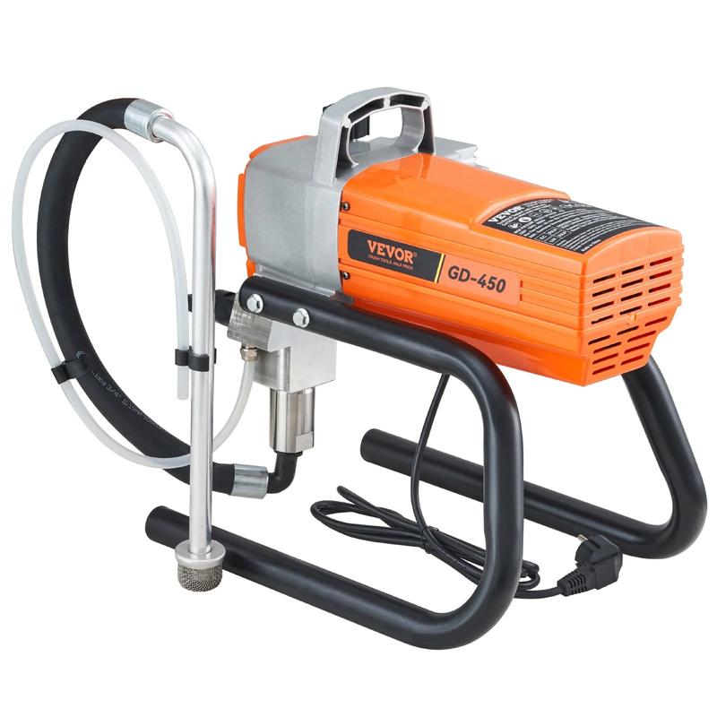 【VEVOR Soldes d'Été】Pulvérisateur de peinture VEVOR, pulvérisateur airless, pistolet à peinture avec tuyau 3000 PSI pour la maison ainsi que pour les navires, les ponts, les tours — vignette 9