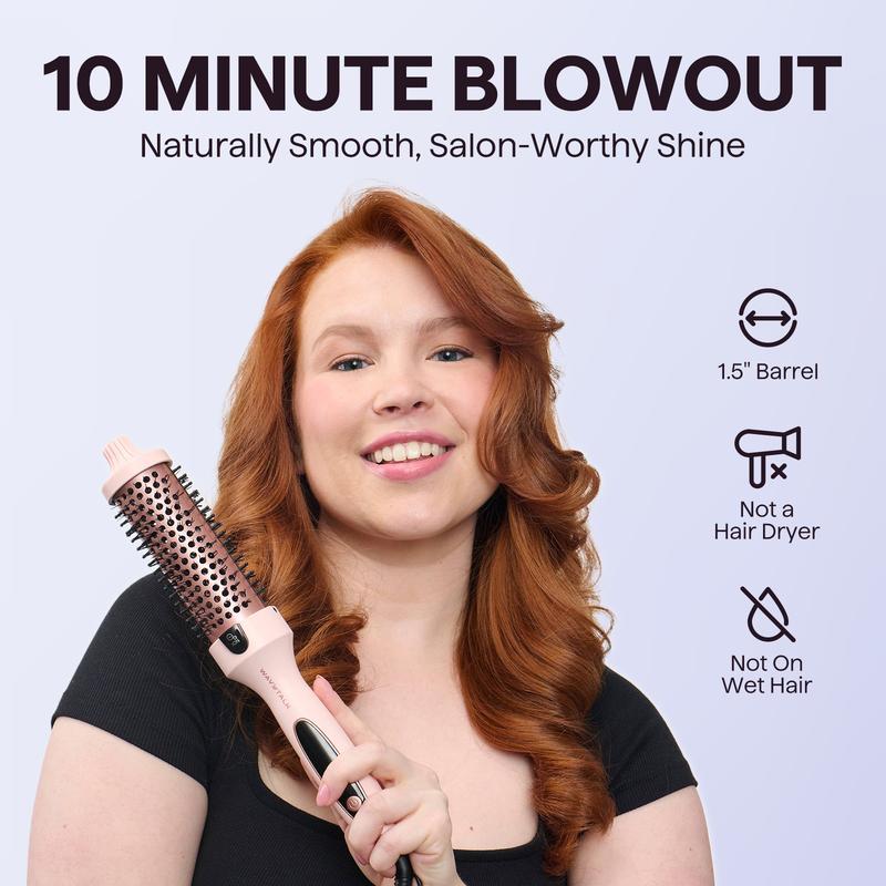 Wavytalk brosse thermique ionique, 1,5 inch, Boost, éruption — vignette 2