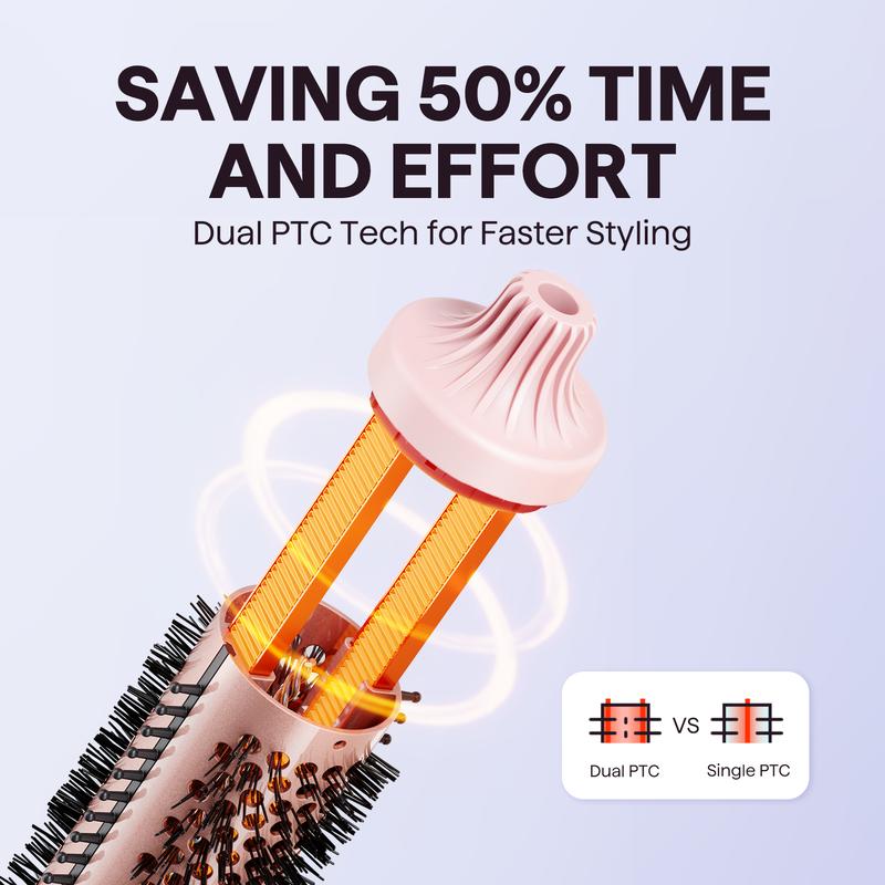Wavytalk brosse thermique ionique, 1,5 inch, Boost, éruption — vignette 5