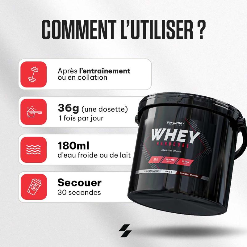 Whey HC (4kg) - Superset Nutrition - Whey Protéine — vignette 5